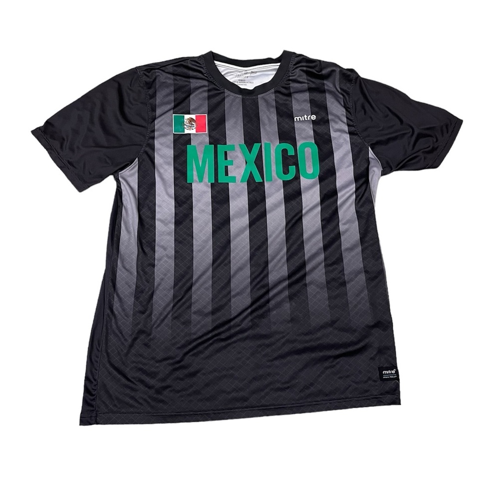 Mexico Jersey Mitre Football Soccer National Team Mens Shirt Size Large